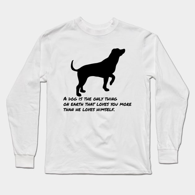 Design for Dog Lovers and Owners Long Sleeve T-Shirt by ChrisWilson